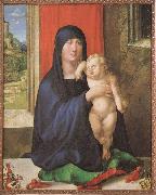 Albrecht Durer Madonna and child oil